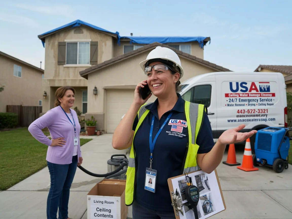 Ceiling Water Damage Restoration Campbell, MN FAQs